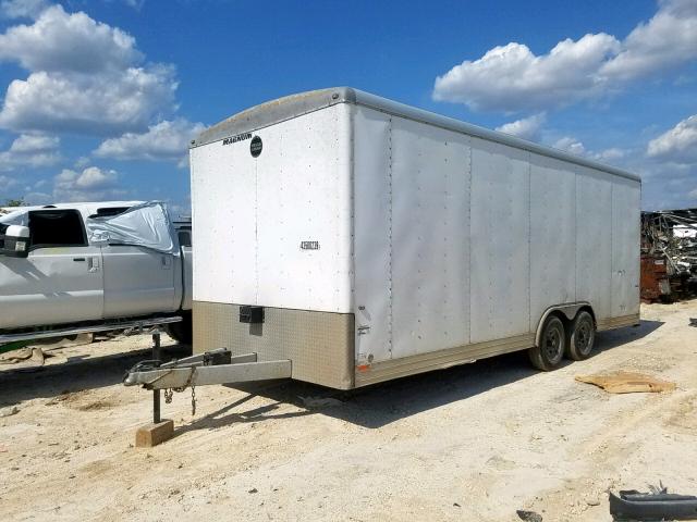 1WC200K2382063016 - 2008 WELLS CARGO TRAILER WHITE photo 2