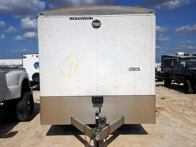 1WC200K2382063016 - 2008 WELLS CARGO TRAILER WHITE photo 9