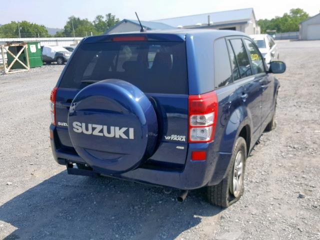 JS3TD0D21A4101797 - 2010 SUZUKI GRAND VITA BLUE photo 4