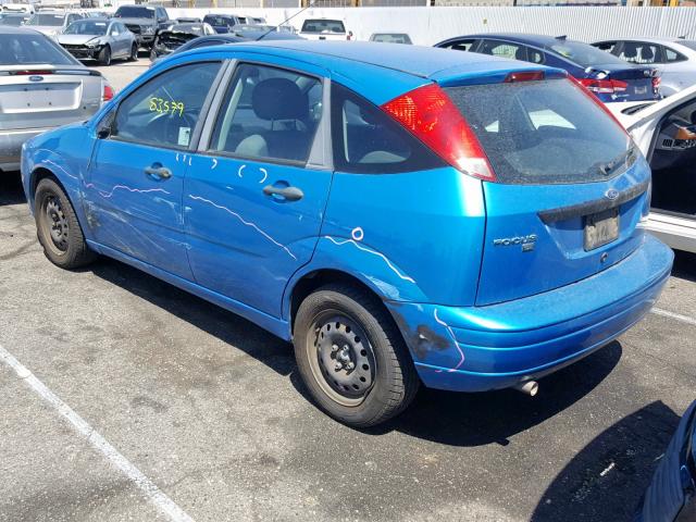 1FAFP37N97W342486 - 2007 FORD FOCUS ZX5 BLUE photo 3