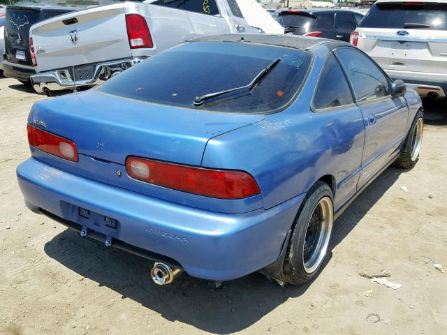 JH4DC4355YS001845 - 2000 ACURA INTEGRA LS BLUE photo 4