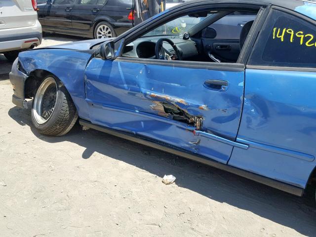 JH4DC4355YS001845 - 2000 ACURA INTEGRA LS BLUE photo 9