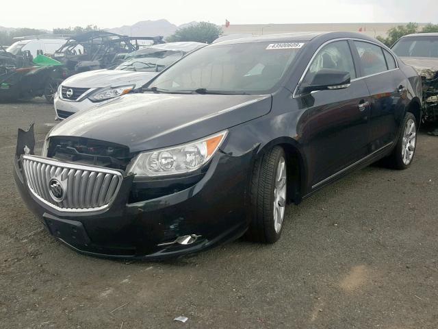 1G4GE5EVXAF142772 - 2010 BUICK LACROSSE C BLACK photo 2