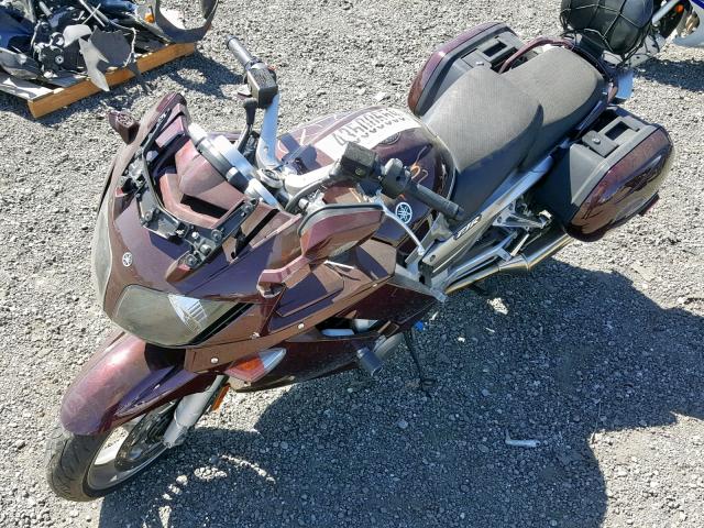 JYARP15YX7A000336 - 2007 YAMAHA FJR1300 BURGUNDY photo 2