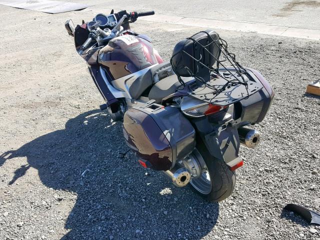 JYARP15YX7A000336 - 2007 YAMAHA FJR1300 BURGUNDY photo 3