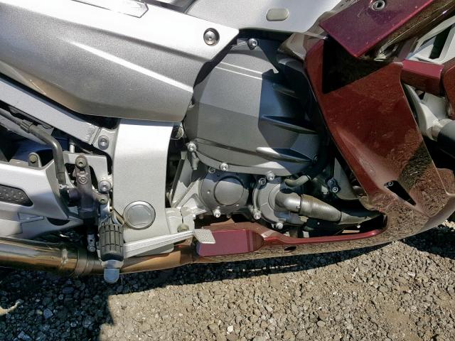 JYARP15YX7A000336 - 2007 YAMAHA FJR1300 BURGUNDY photo 7