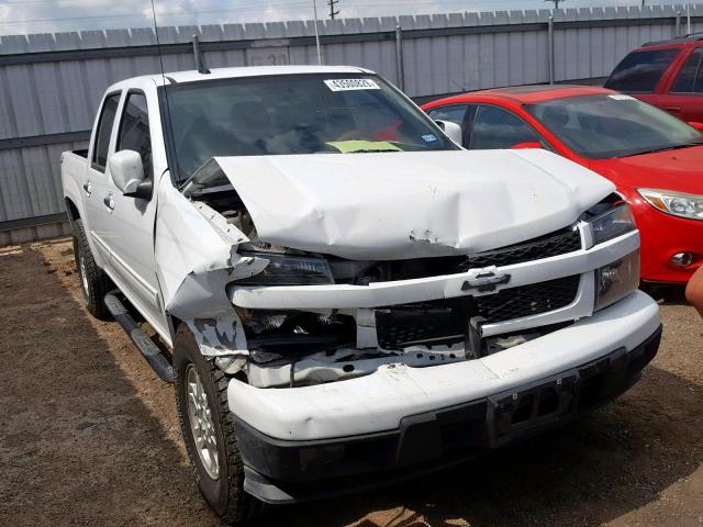 1GCHTCFE7B8129985 - 2011 CHEVROLET COLORADO L WHITE photo 1