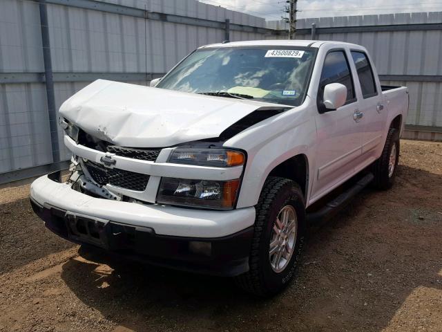 1GCHTCFE7B8129985 - 2011 CHEVROLET COLORADO L WHITE photo 2