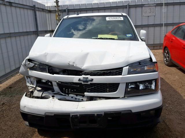 1GCHTCFE7B8129985 - 2011 CHEVROLET COLORADO L WHITE photo 7