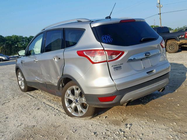 1FMCU9JX0EUC91810 - 2014 FORD ESCAPE TIT SILVER photo 3