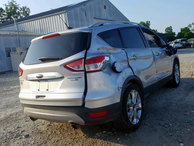 1FMCU9JX0EUC91810 - 2014 FORD ESCAPE TIT SILVER photo 4