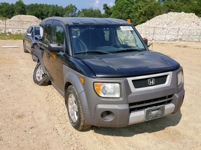 5J6YH28593L046799 - 2003 HONDA ELEMENT EX BLACK photo 1