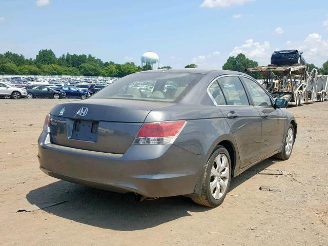 1HGCP26838A056815 - 2008 HONDA ACCORD EXL GRAY photo 4