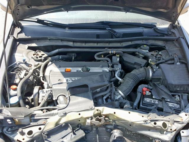 1HGCP26838A056815 - 2008 HONDA ACCORD EXL GRAY photo 7