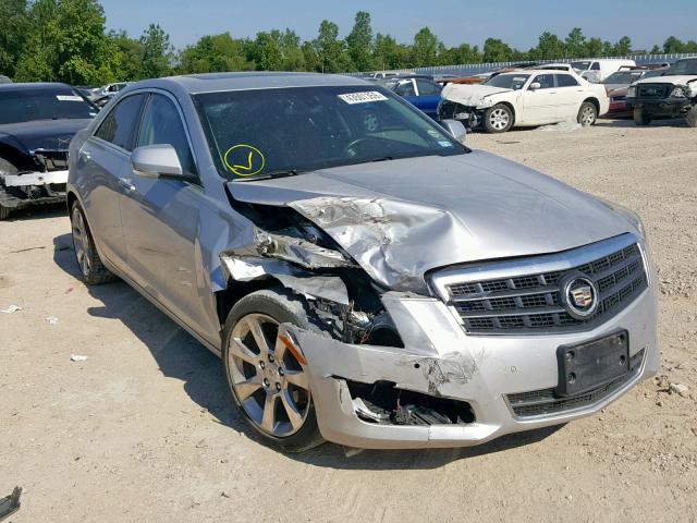 1G6AB5RX4E0127548 - 2014 CADILLAC ATS LUXURY SILVER photo 1