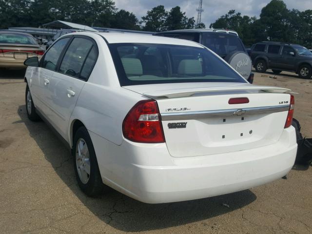 1G1ZT52805F300374 - 2005 CHEVROLET MALIBU LS WHITE photo 3