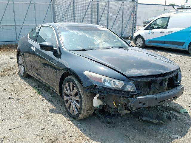 1HGCS22899A004532 - 2009 HONDA ACCORD EXL BLACK photo 1