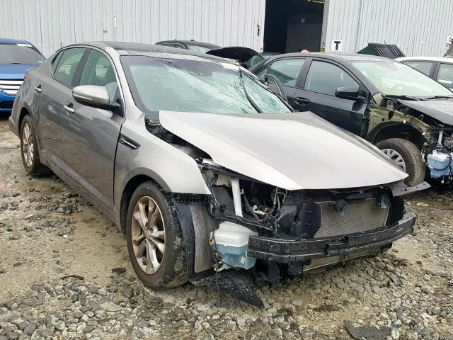 5XXGN4A71DG186901 - 2013 KIA OPTIMA EX GRAY photo 1