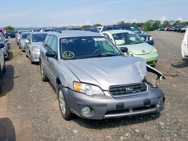 4S4BP61C077338317 - 2007 SUBARU LEGACY OUT SILVER photo 1