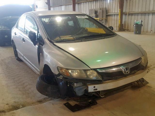 2HGFA1F34AH587851 - 2010 HONDA CIVIC VP SILVER photo 1