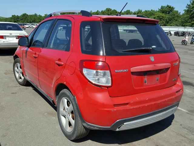 JS2YB417496200752 - 2009 SUZUKI SX4 TOURIN RED photo 3