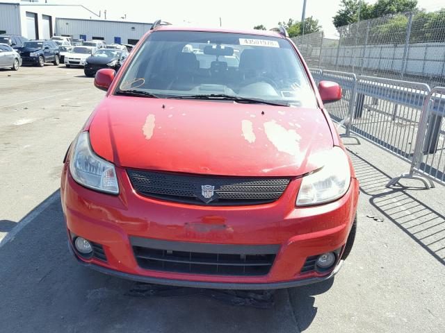 JS2YB417496200752 - 2009 SUZUKI SX4 TOURIN RED photo 9