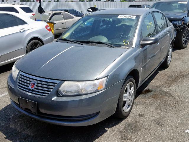 1G8AJ55FX7Z161970 - 2007 SATURN ION LEVEL GRAY photo 2