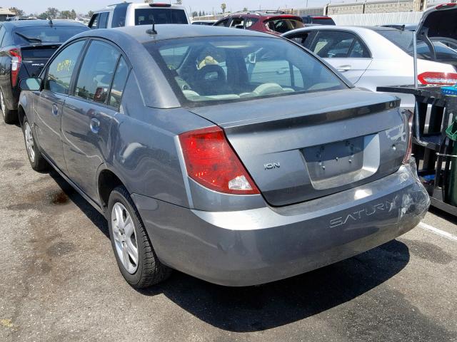 1G8AJ55FX7Z161970 - 2007 SATURN ION LEVEL GRAY photo 3
