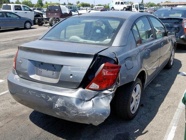 1G8AJ55FX7Z161970 - 2007 SATURN ION LEVEL GRAY photo 4