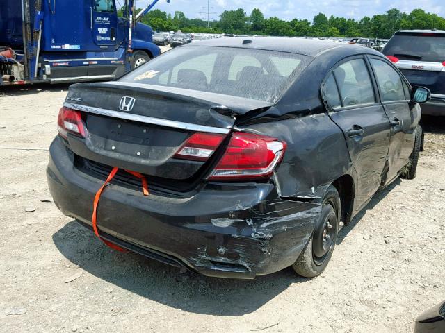 2HGFB2F94DH509209 - 2013 HONDA CIVIC EXL BLACK photo 4