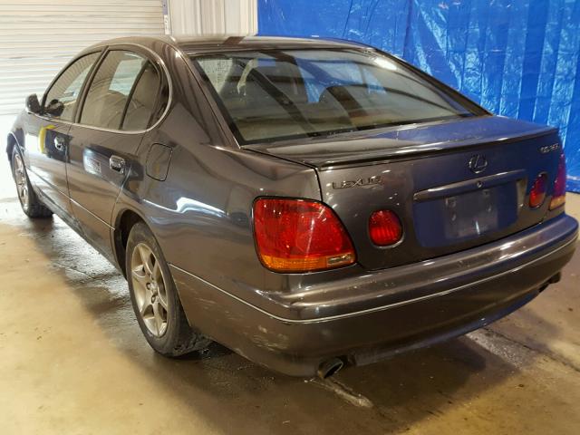 JT8BD69SX30189196 - 2003 LEXUS GS 300 GRAY photo 3