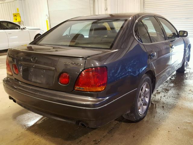 JT8BD69SX30189196 - 2003 LEXUS GS 300 GRAY photo 4