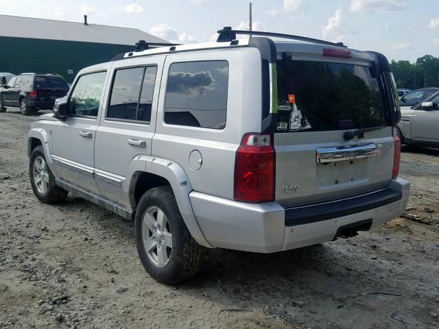 1J8HG58N66C365763 - 2006 JEEP COMMANDER 银色 照片 3