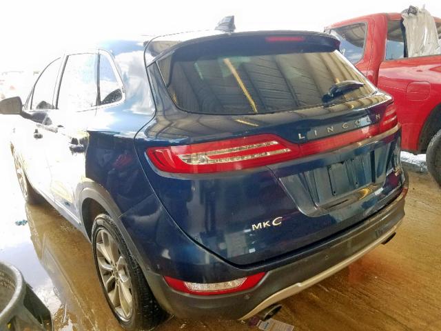 5LMCJ1A95FUJ19296 - 2015 LINCOLN MKC BLUE photo 3