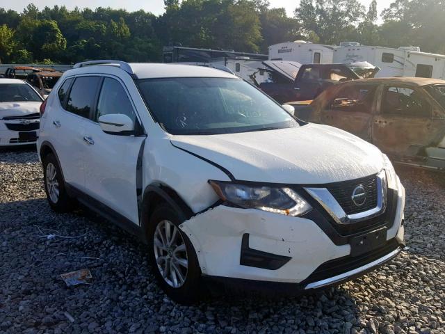 KNMAT2MT4JP590210 - 2018 NISSAN ROGUE S WHITE photo 1
