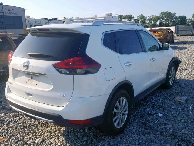 KNMAT2MT4JP590210 - 2018 NISSAN ROGUE S WHITE photo 4