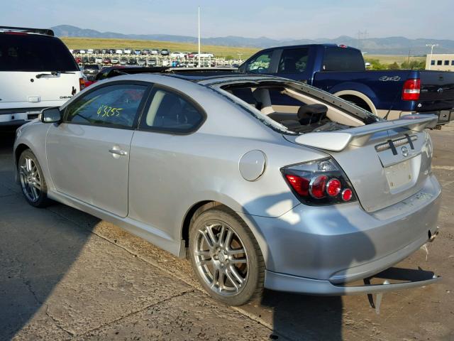 JTKDE167290294004 - 2009 TOYOTA SCION TC ვერცხლისფერი ფოტო 3