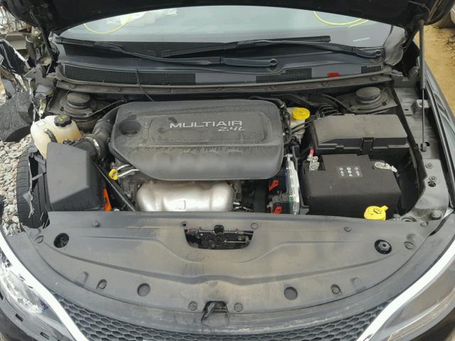 1C3CCCAB5FN648150 - 2015 CHRYSLER 200 LIMITE BLACK photo 7