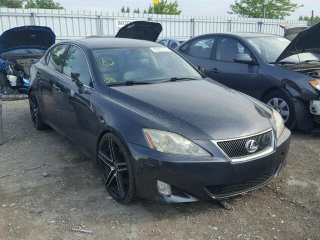 JTHBE262965011393 - 2006 LEXUS IS 350 GRAY photo 1