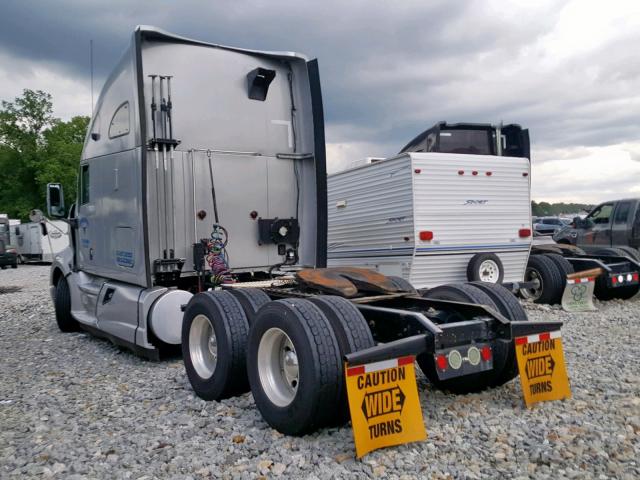 1XKFDP9X9DJ331803 - 2013 KENWORTH CONSTRUCTI GRAY photo 3