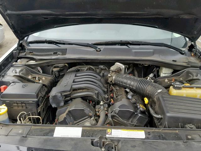 2D4FV47T98H111871 - 2008 DODGE MAGNUM BLACK photo 7