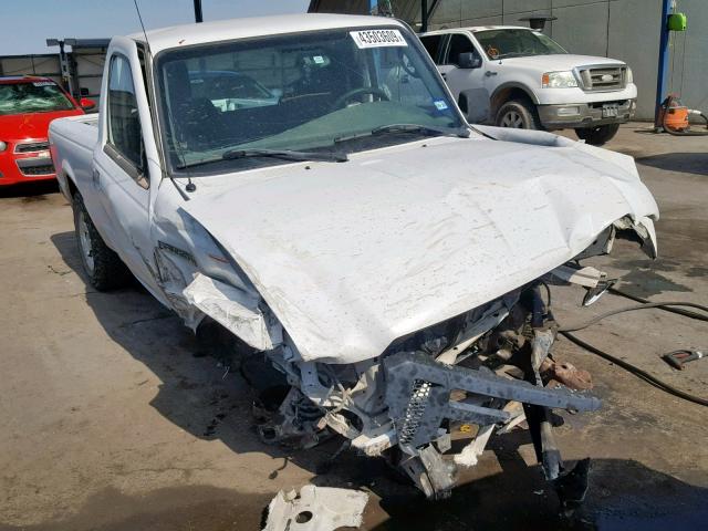 1FTKR1AD6APA17724 - 2010 FORD RANGER WHITE photo 1