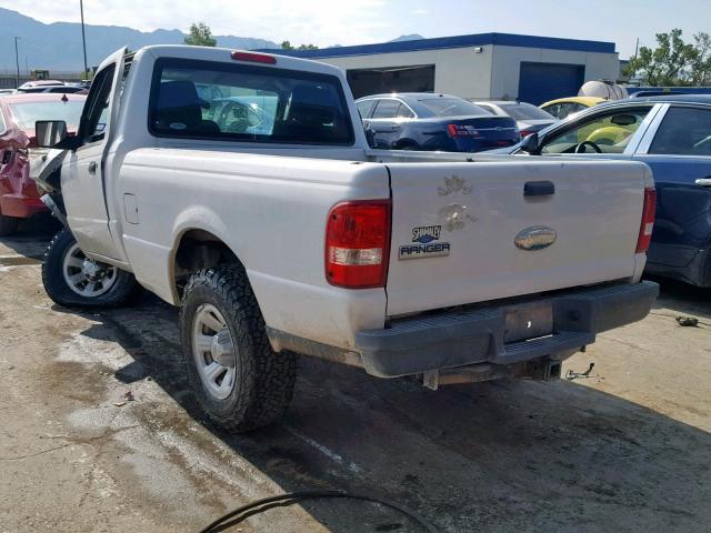 1FTKR1AD6APA17724 - 2010 FORD RANGER WHITE photo 3