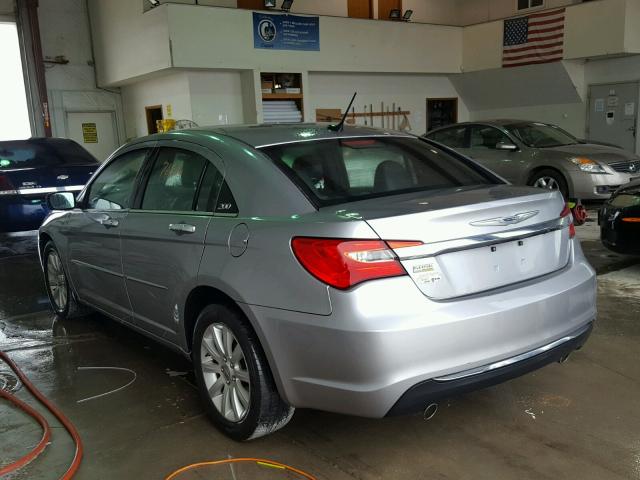 1C3CCBCG4DN586630 - 2013 CHRYSLER 200 LIMITE SILVER photo 3