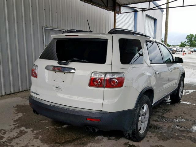 1GKER13718J158870 - 2008 GMC ACADIA SLE WHITE photo 4