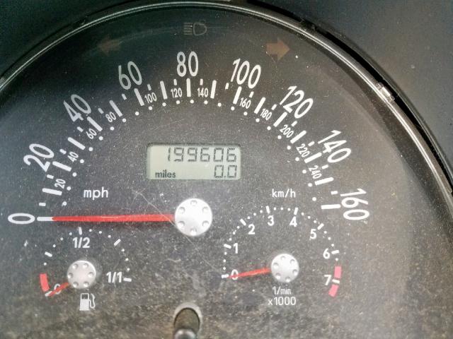 3VWCD31C74M405008 - 2004 VOLKSWAGEN NEW BEETLE BLUE photo 8