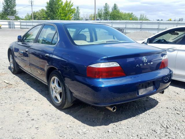 19UUA56653A033700 - 2003 ACURA 3.2TL BLUE photo 3