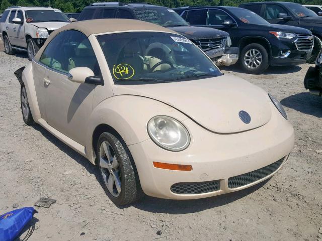 3VWRF31YX9M404412 - 2009 VOLKSWAGEN NEW BEETLE ყვითელი ფოტო 1