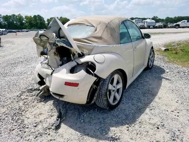 3VWRF31YX9M404412 - 2009 VOLKSWAGEN NEW BEETLE ყვითელი ფოტო 4