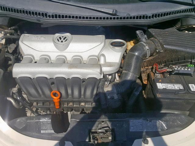 3VWRF31YX9M404412 - 2009 VOLKSWAGEN NEW BEETLE ყვითელი ფოტო 7